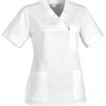 bílá pracovní halena