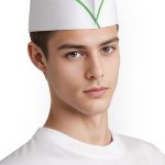 papírová kuchařská čepice lodička