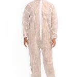 jednorázové ochranné kombinézy bílé