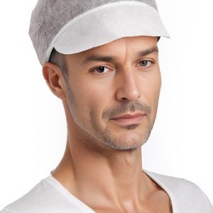Jednorázová čepice s kšiltem