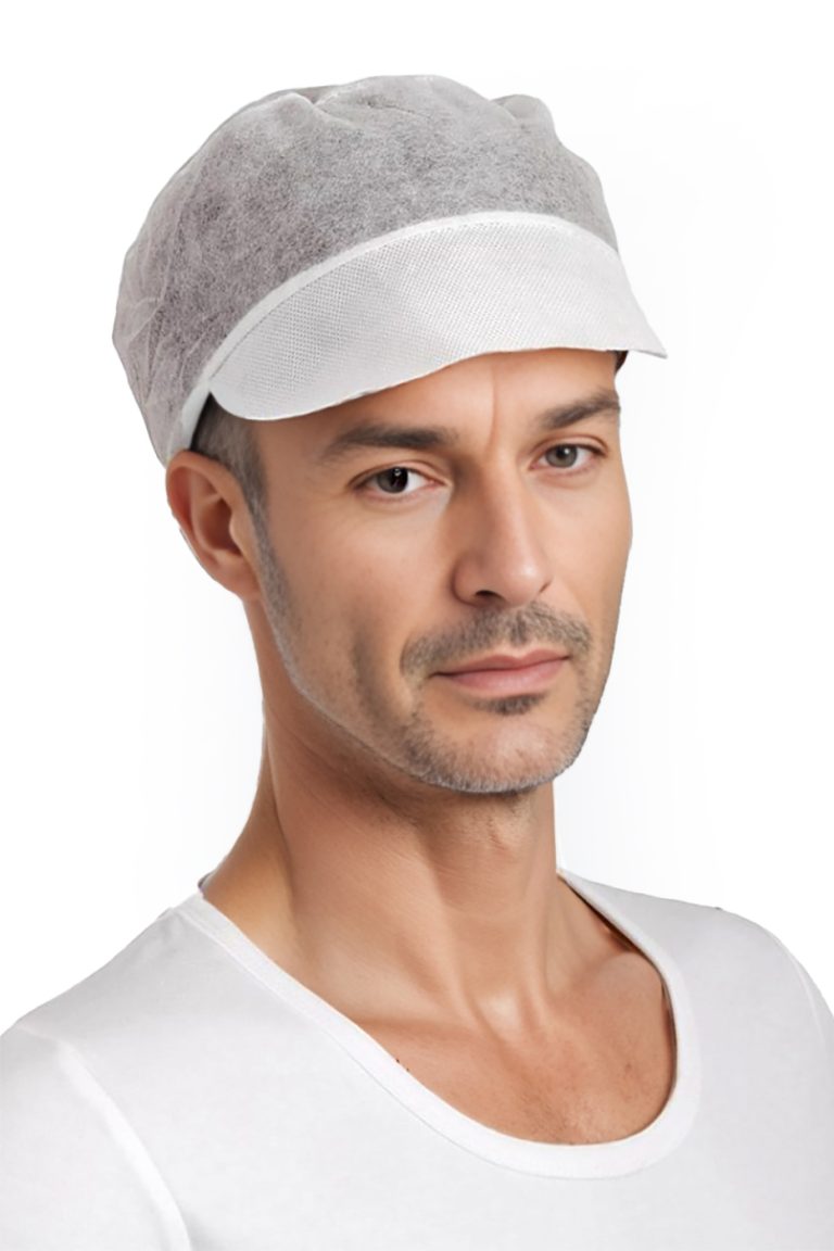 Jednorázová čepice s kšiltem