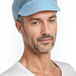 Jednorázová čepice s kšiltem