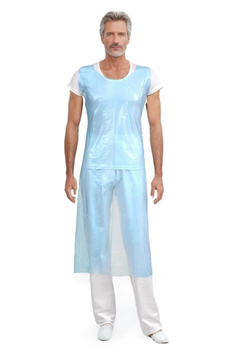 jednorázové igelitové zástěry