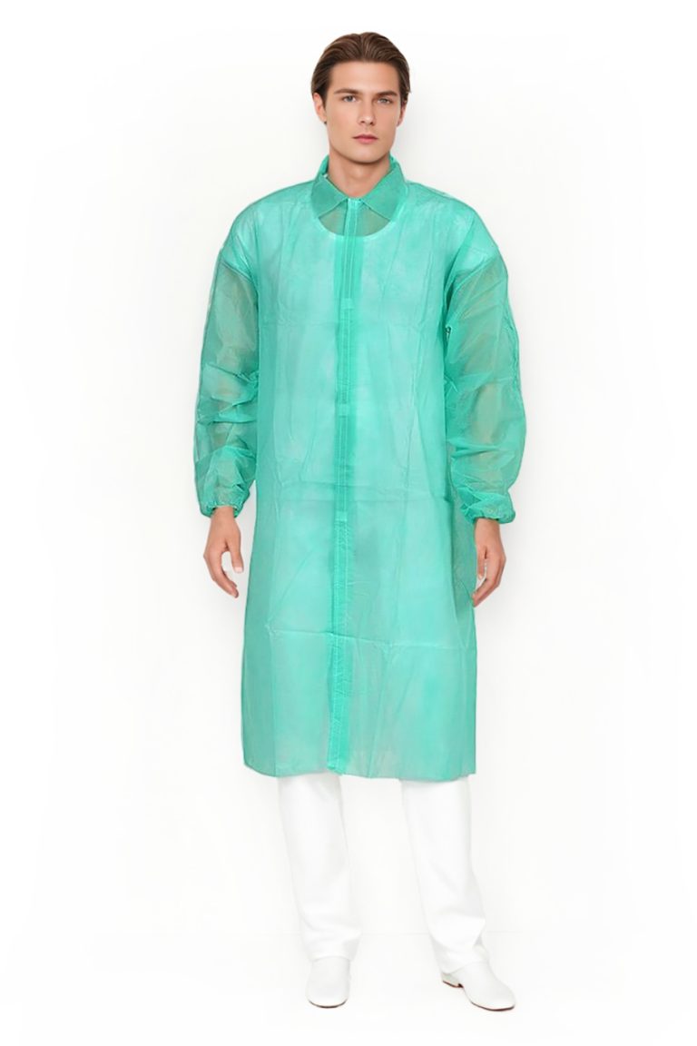 jednorázový plášť návštěvnický