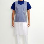 jednorázová igelitová zástěra