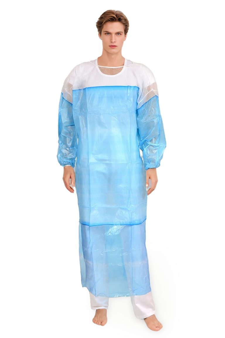 infekční plášť s laminací