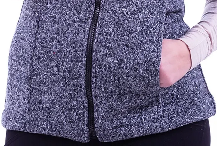 fleece vesta
