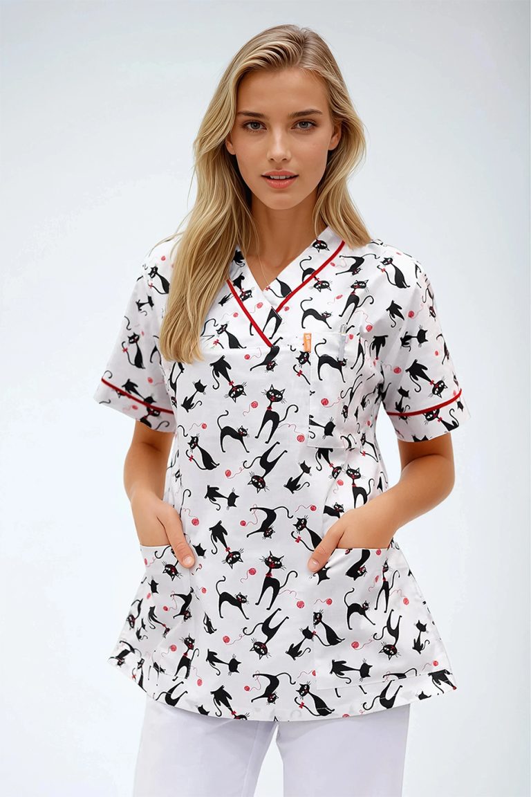 zdravotnické haleny s potiskem