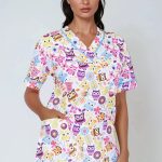 zdravotnické haleny s potiskem