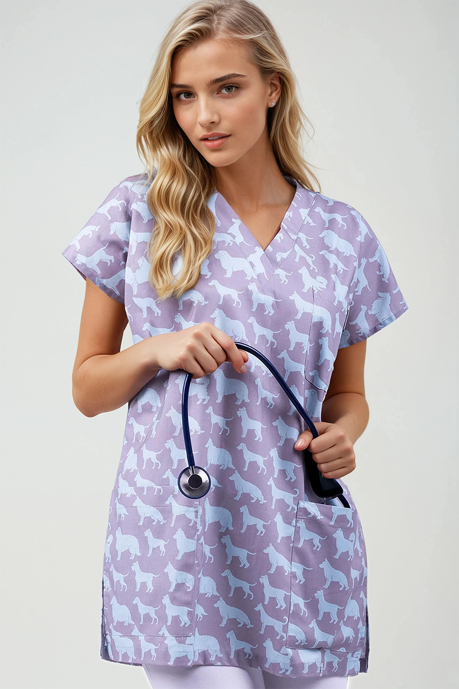 pracovní haleny s potiskem